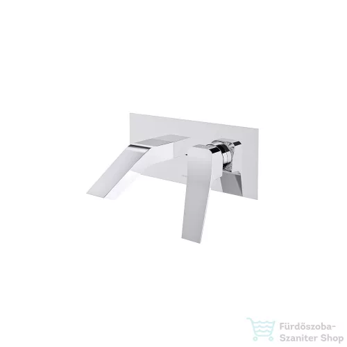 RamonSoler PRISMA falsík alatti mosdó csaptelep 14 cm-es kifolyóval, leeresztő nélkül, króm 42A309573