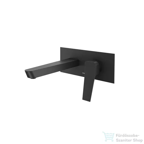 RamonSoler PRISMA falsík alatti mosdó csaptelep 20,5 cm-es kifolyóval, leeresztő nélkül, matt fekete 42A309597