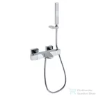 RamonSoler PRISMA fali termosztátos kádtöltő csaptelep zuhanyszettel, króm 42C309583