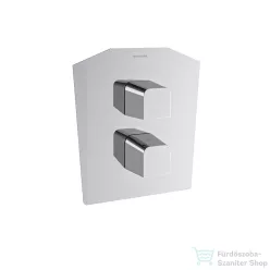  RamonSoler PRISMA termosztátos falsík alatti kád/zuhany csaptelep, króm 42D309588