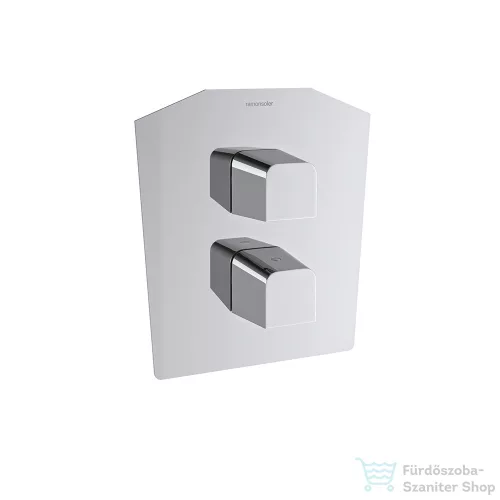 RamonSoler PRISMA termosztátos falsík alatti kád/zuhany csaptelep, króm 42D309588