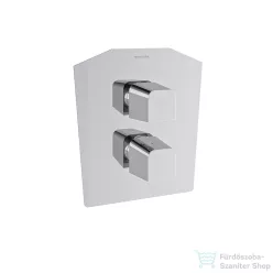   RamonSoler PRISMA termosztátos falsík alatti kád/zuhany csaptelep, króm 42D309589