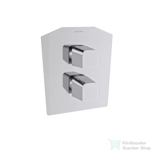 RamonSoler PRISMA termosztátos falsík alatti kád/zuhany csaptelep, króm 42D309589