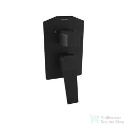   RamonSoler PRISMA falsík alatti kád/zuhany csaptelep, matt fekete 42D309600