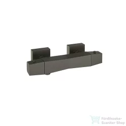   RamonSoler PRISMA termosztátos fali zuhany csaptelep zuhanyszett nélkül, szálcsiszolt grafit 42D309646