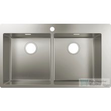   Hansgrohe S71 mosogató medence S711-F765 865x500 mm,rozsdamentes acél 43303800