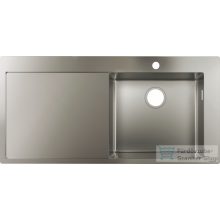   Hansgrohe S71 S715-F450 mosogatómedence 1045x510 mm, rozsdamentes acél 43306800
