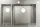 Hansgrohe S71 S712-F655 mosogatómedence 755x500 mm, rozsdamentes acél 43310800