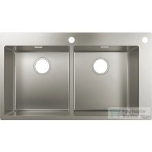   Hansgrohe S71 mosogató medence S712-F765 865x500 mm,rozsdamentes acél 43311800