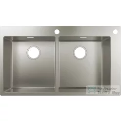   Hansgrohe S71 mosogató medence S712-F765 865x500 mm,rozsdamentes acél 43311800