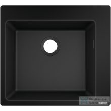   Hansgrohe S51 S510-F450 beépített mosogatómedence 450, grafitfekete 43312170