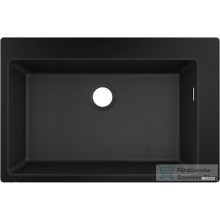   Hansgrohe S51 S510-F660 beépített mosogatómedence 660, grafitfekete 43313170