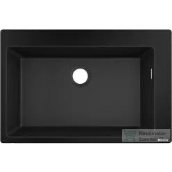   Hansgrohe S51 S510-F660 beépített mosogatómedence 660, grafitfekete 43313170