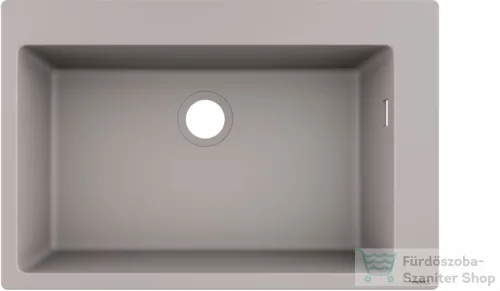 Hansgrohe S51 S510-F660 beépített mosogatómedence 660, betonszürke 43313380