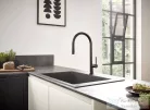 Hansgrohe S51 S510-F660 beépített mosogatómedence 660, betonszürke 43313380
