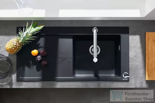 Hansgrohe S51 S514-F450 beépített mosogatómedence 450, grafitfekete 43314170