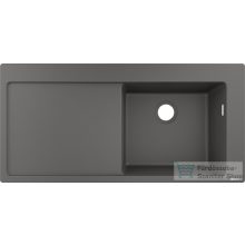   Hansgrohe S51 S514-F450 beépített mosogatómedence 450, kőszürke 43314290