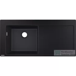   Hansgrohe S51 mosogató medence S5110-F450 1050x745 mm, grafitfekete 43330170
