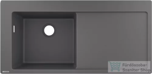 Hansgrohe S51 egymedencés mosogató medence S5110-F450 1050x745 mm, kőszürke 43330170