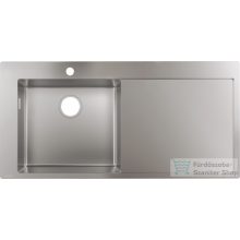   Hansgrohe S71 S716-F450 beépített mosogatómedence 1045x510 mm, rozsdamentes acél 43331800