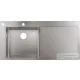 Hansgrohe S71 mosogató medence S718-F450 1045x500 mm, rozsdamentes acél 43332800