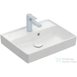   Villeroy & Boch Collaro 50x40 cm-es mosdó 1 csaplyukkal, csiszolt aljú, ceramicPlus felülettel 4334 5G R1 ( 43345GR1 )