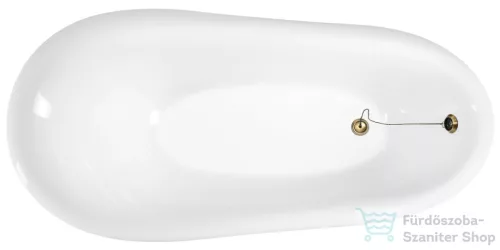 Sapho RETRO szabadonálló kád, 168x76,2x70cm, bronz lábakkal 43358