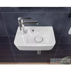   Villeroy & Boch O.Novo 36x25 cm-es kompakt kézmosó, jobbos, CeramicPlus bevonattal 4342 36 R1 ( 434236R1 )