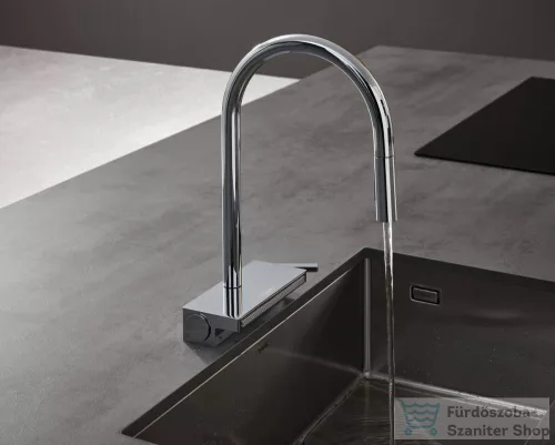 Hansgrohe S71 S719-U660 munkalap alá rögzített mosogató 710x450 mm , rozsdamentes acél 43428800