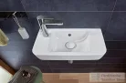 Villeroy & Boch O.Novo 50x25 cm-es kompakt kézmosó, csaplyuk bal oldalon 4342 L5 01 ( 4342L501 )