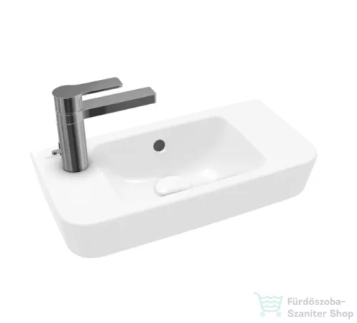 Villeroy & Boch O.Novo 50x25 cm-es kompakt kézmosó, csaplyuk bal oldalon 4342 L5 01 ( 4342L501 )