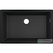   Hansgrohe S51 S510-U660 munkalap alá rögzített mosogató 660, grafitfekete 43432170