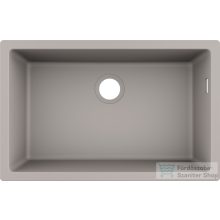   Hansgrohe S51 S510-U660 munkalap alá rögzített mosogató 660, betonszürke 43432380