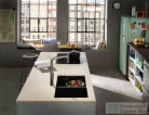 Hansgrohe S51 S510-U770 munkalap alá rögzíthető mosogató medence 820x450 mm, grafitfekete 43434170
