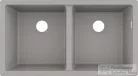 Hansgrohe S51 S510-U770 munkalap alá rögzíthető mosogató medence 820x450 mm, betonszürke 43434380