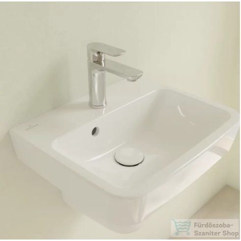Villeroy & Boch O.Novo 45x37 cm-es kézmosó, CeramicPlus bevonattal 4344 45 R1 ( 434445R1 )
