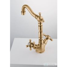   Bugnatese REVIVAL mosdó csaptelep automata leeresztővel,bronz 434BR