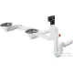 Hansgrohe D17-10 le-és túlfolyó szifon Hansgrohe 2 medencés gránit mosogatóhoz 43928000