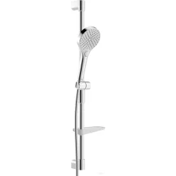   Hansa Hansaviva 76,6 cm-es rudas zuhanygarnitúra 125 cm-es gégecsővel,szappantartóval,króm 44160210