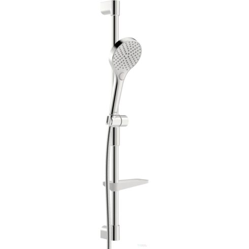 Hansa Hansaviva 76,6 cm-es rudas zuhanygarnitúra 125 cm-es gégecsővel,szappantartóval,króm 44160210