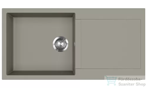EVIDO CUBO XL 6 S gránit mosogató 1000x500 mm, platina 442059
