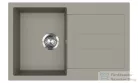 EVIDO CUBO 45 S Compact gránit mosogató, platina 442061