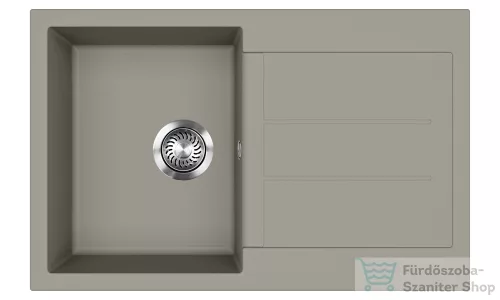 EVIDO CUBO 45 S Compact gránit mosogató, platina 442061