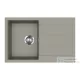 EVIDO CUBO 45 S Compact gránit mosogató, platina 442061