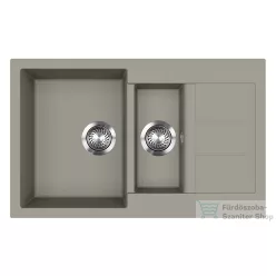 EVIDO CUBO 6 S Compact gránit mosogató, platina 442062