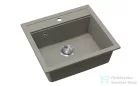 EVIDO Quadro 6 gránit mosogató, 562x510 mm, platina 442063