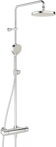 Hansa Hansamicra termosztátos zuhanyrendszer 20 cm-es esőztetővel és zuhanyszettel,króm 44350130
