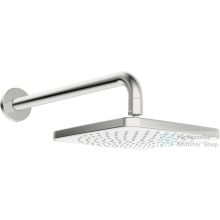   Hansa Hansabasicjet 20x20 cm-es fejzuhany 34,8 cm-es zuhanykarral,króm 44360200