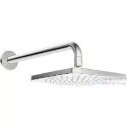   Hansa Hansabasicjet 20x20 cm-es fejzuhany 34,8 cm-es zuhanykarral,króm 44360200