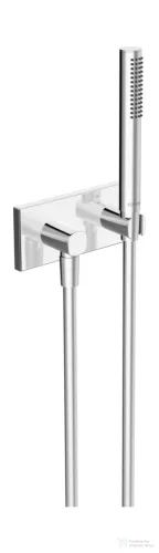 Hansa Hansaliving zuhanyszett nélkül,falsík alatti vízcsatlakozással,alaptest nélkül,króm 44430170